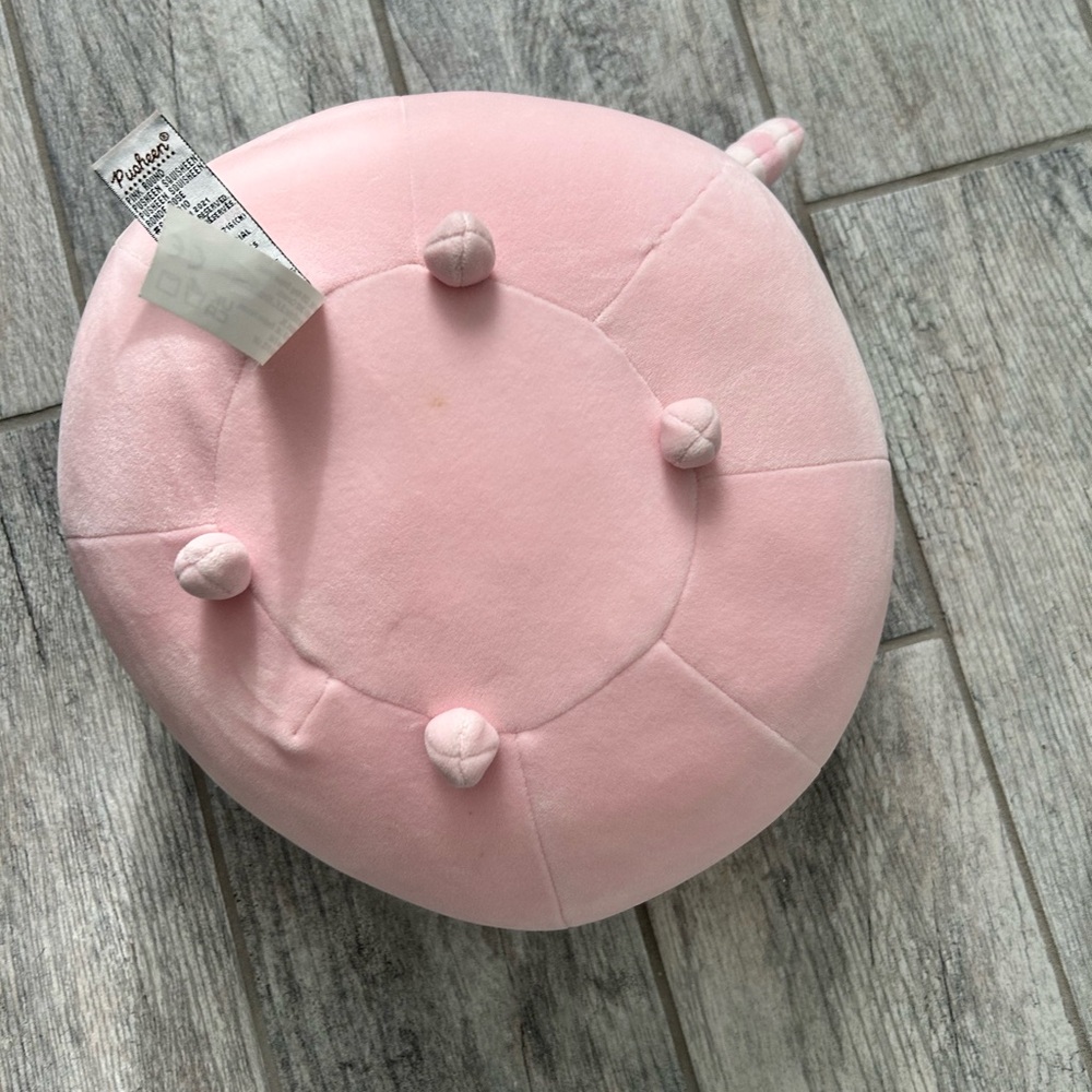 GUND PUSHEEN SQUISHEEN - pink - ronde rose - Picture 6 of 8